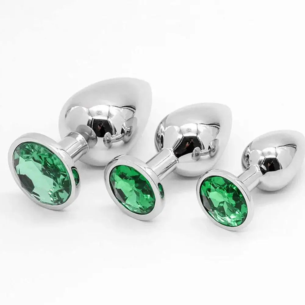 Anal Plug Waterproof Stainless Steel Smooth Touch Anal Buttplug Sex Toys Sex Products Men/Women/gay Sex Toys Butt Dilator Care