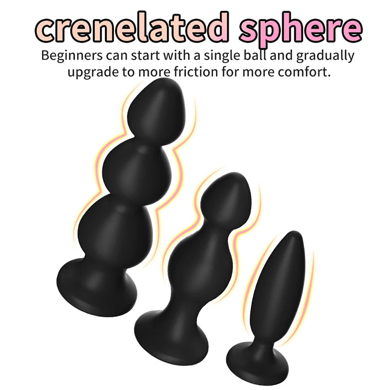 Silicone Anal Plug For Women Anal Vaginal Expander Bottom with colored diamonds Sex Toy Adults Games Couple Tool Erotic Products