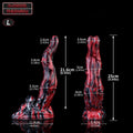 LICKER Anal Dildo Silicone Monster Cock Tongue Penis Vaginal Massager Anal Plug Women Masturbation Sex Toy Couple Flirting Game
