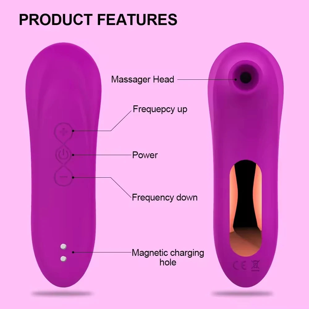 Mini Clitoral Vibrator For Woman G-spot Nipple Sucking Clitoris Sucker Pussy Stimulator Adults Sex Toys For Couples Girls 18+