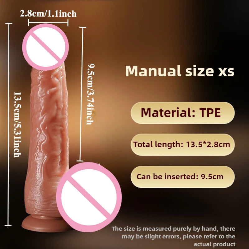 Realistic Dildo Skin Feeling Adult Sex Toys for Women Big Penis with Suction Cup Female Masturbator Anal Sex Product Anal Dildos