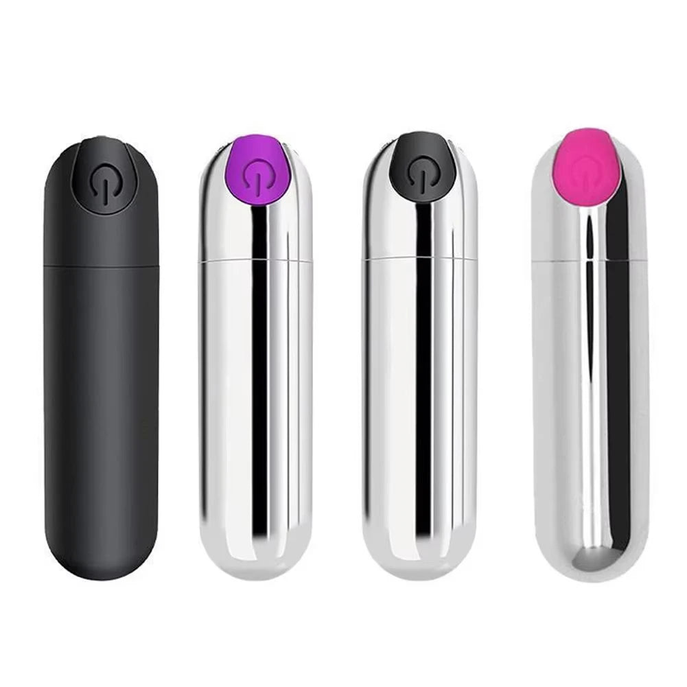 Mini Bullet Vibrator for Women Clitoris & G-spot Stimulator Vibrator Beginner Vaginal Anal Massage Sex Toy