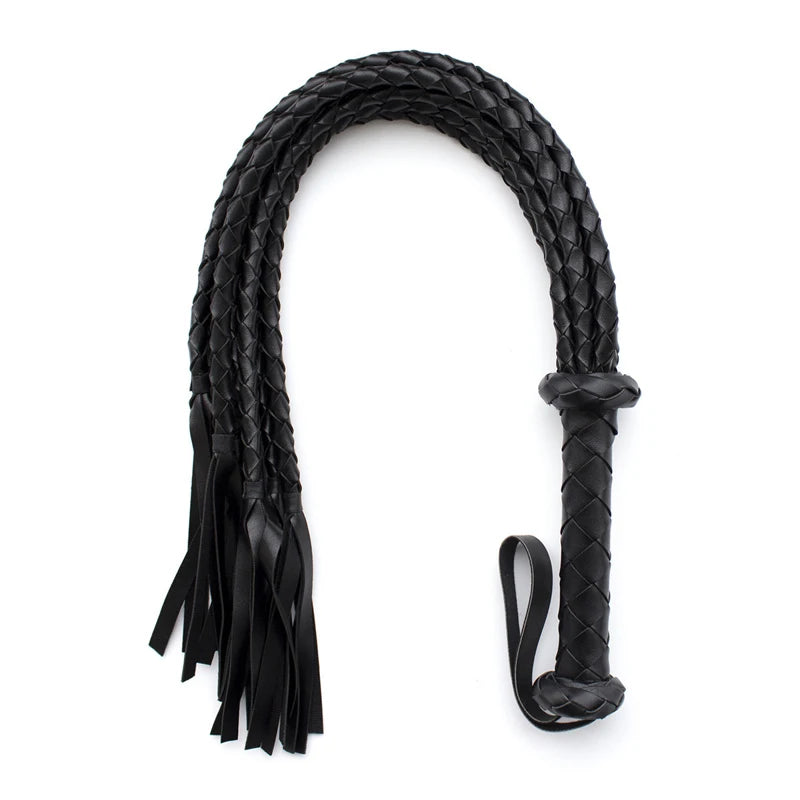 8 Braids Slave Bdsm Whip Sex Toys for Womans Couples Adult Games Bdsm Spanking Flogger Whip Bondage Restraints Leather Whips