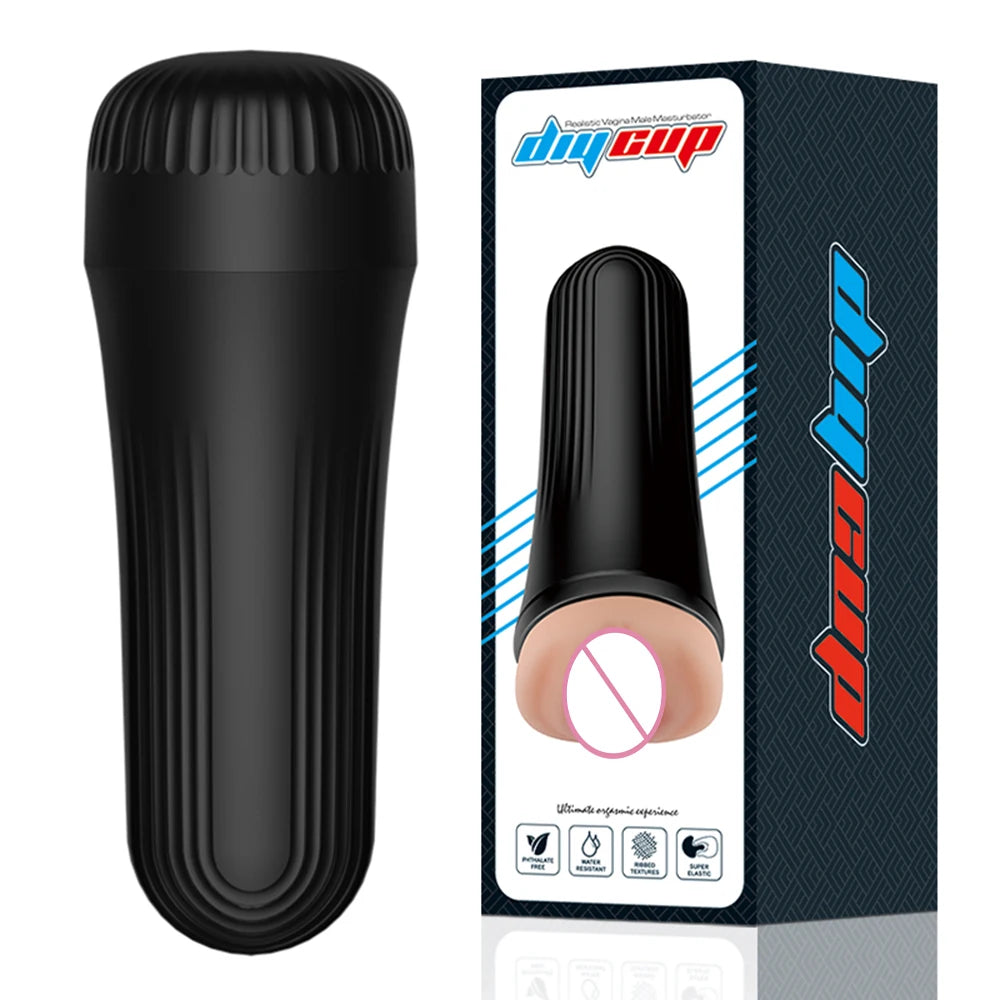 Realistic Vagina Male Masturbator TPE Soft Tight Pussy Erotic 18+ Adult Toys Sex Toys For Men Masturbatings machine Sex shop