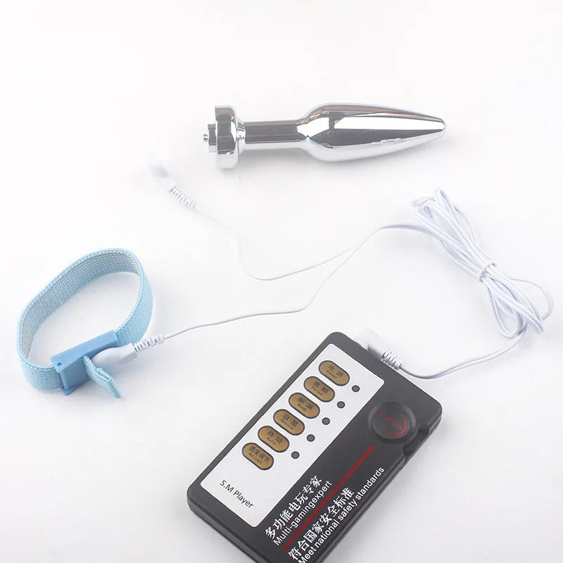 Sex Products Electric Shock Orgasm Toy Adult Game Sex Toy For Women Flirt Accessory Medical Themed Toy Anal Plug Masturbation