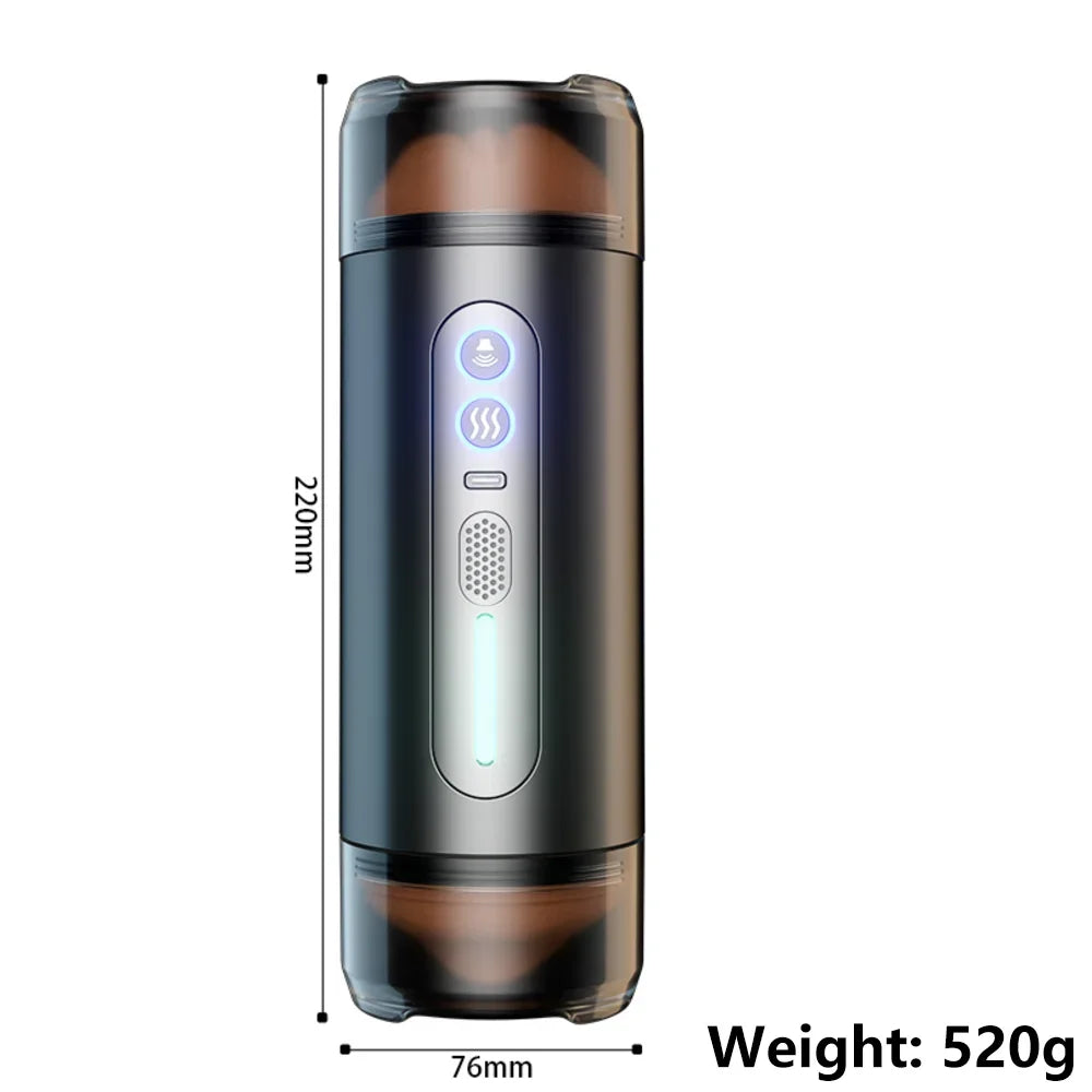 Automatic Male Masturbator, Adult Erotic Toys, Pocket Pussy, Intelligent Voice-Activated Stroker, Vaginal Penetration, Male Sex