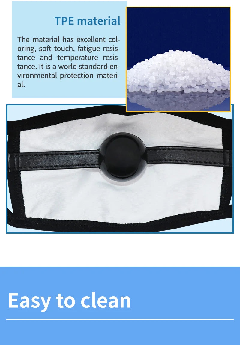 Erotic Toys Kits Silicone Mask Penis Women Detachable Masks Ball Go Out Wear BDSM Toy Dildo Sex Toy For Couples Adult Toys 18+