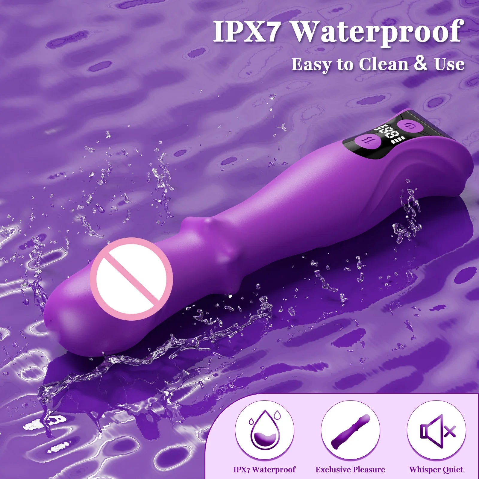 Adult Sex Toys Thrusting Vibrator for Women Clitoris Stimulation Vaginal Massage G Spot Vibrating Dildo Anal Female Sex Shop