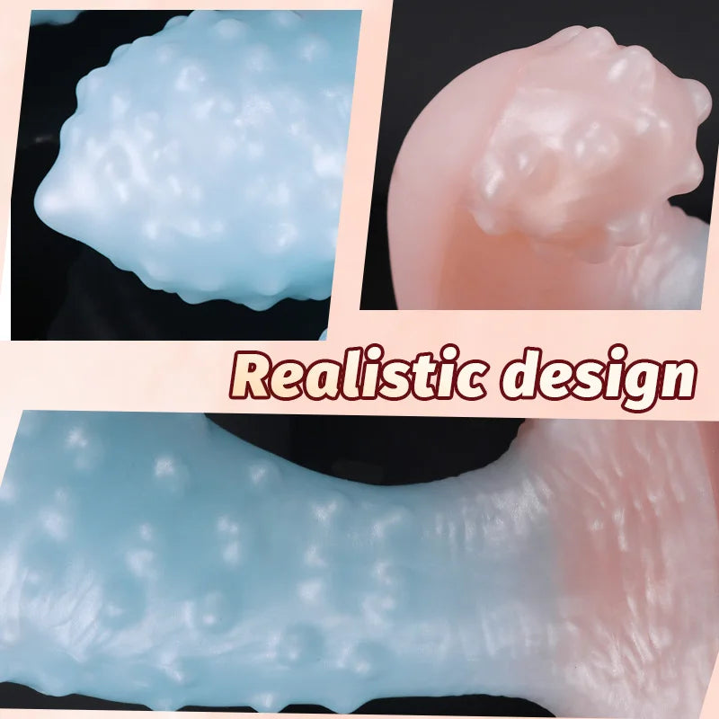 Silicone Jumbo Anal Plug Wearable Dildo Super Soft Anal Dilator Stimulation Vaginal Anal Plug Massager Sex Toys For Men And Wome