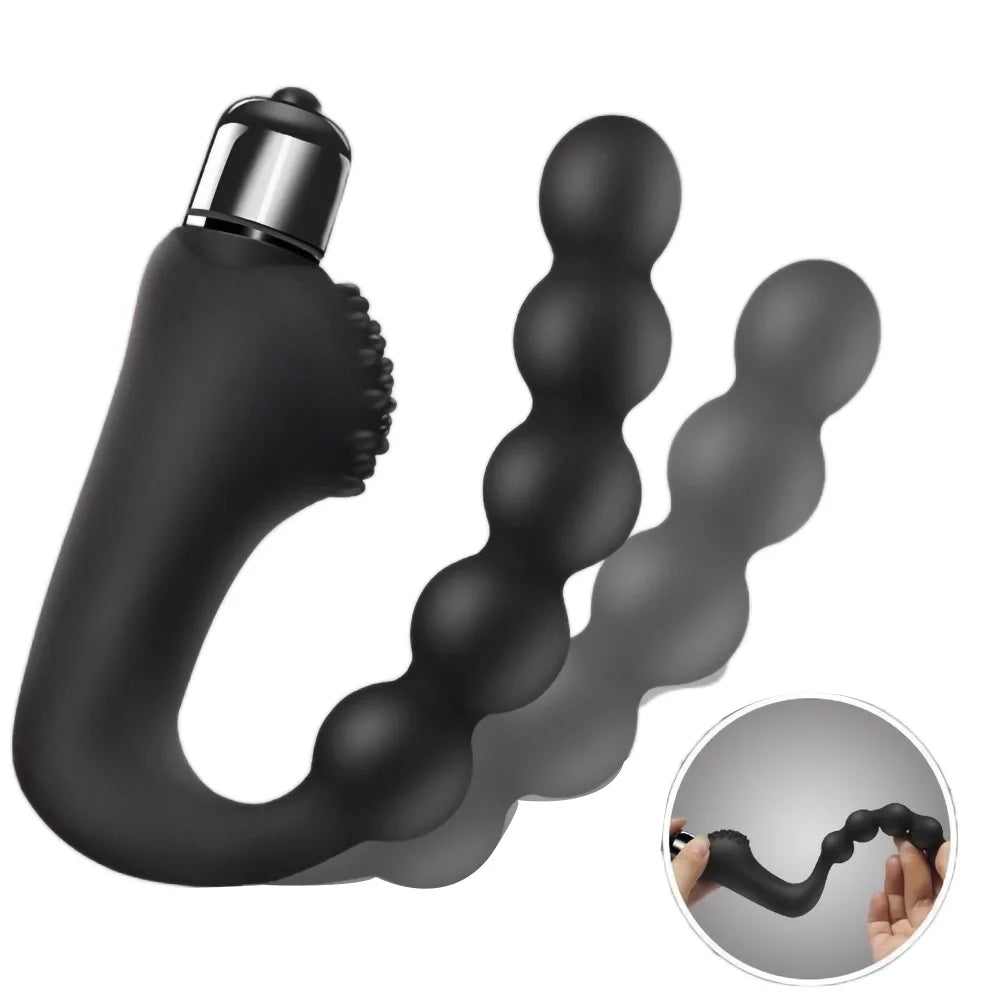 Silicone Anal Plug Dildos Bullet Vibrator Butt Plugs Sex Toys for Women Men Gay Prostate Massager Anal Masturbating Adult Game