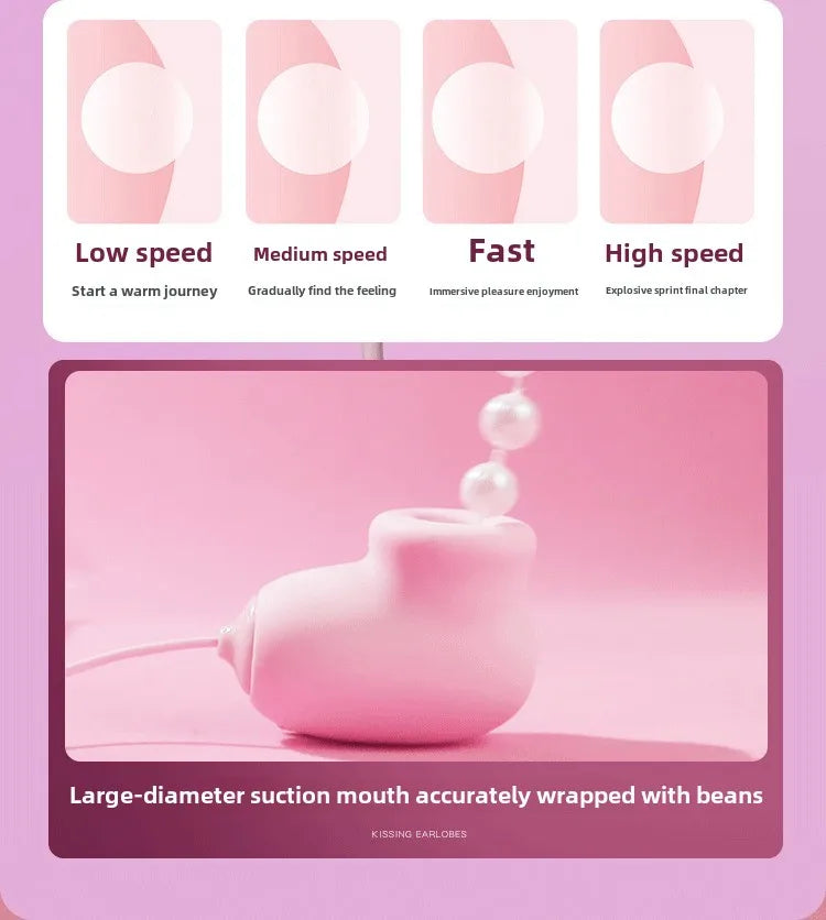 Electric Nipple Vibrator Female Breast Massage Nipple Clip Enhancer Nipple Sucking Stimulator Female Masturbator Adult Products