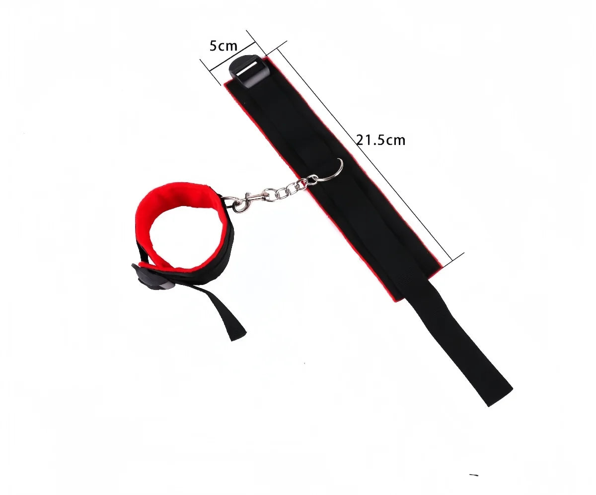 SM Sex Bondage Sexy Plush Sex Handcuffs BDSM Bondage Restraints Sex Ankle Cuff Soft Plush Handcuffs Adult Game Couple Sex Toys