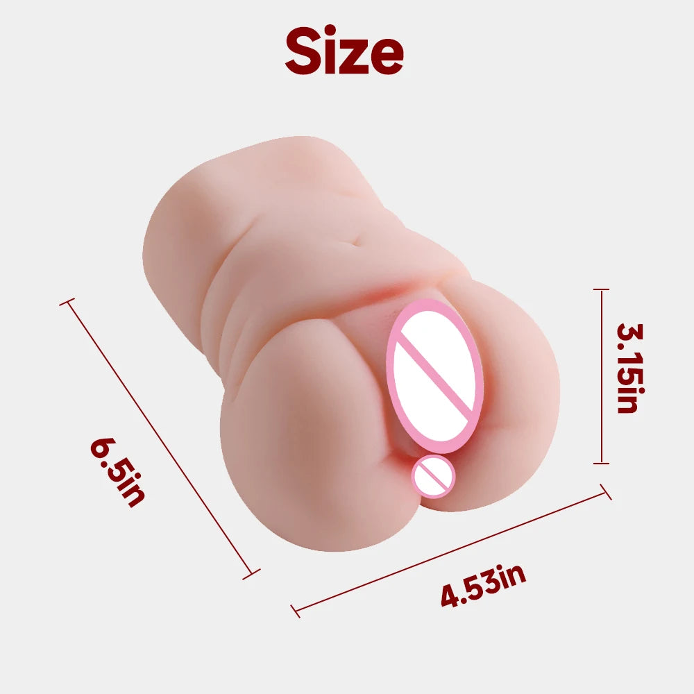 Sex Doll Male Sex Toy with Deep Vagina and Anal Pussy Ass Male Masturbator Life-Size Love Doll Adult Toy for Men Masturbation
