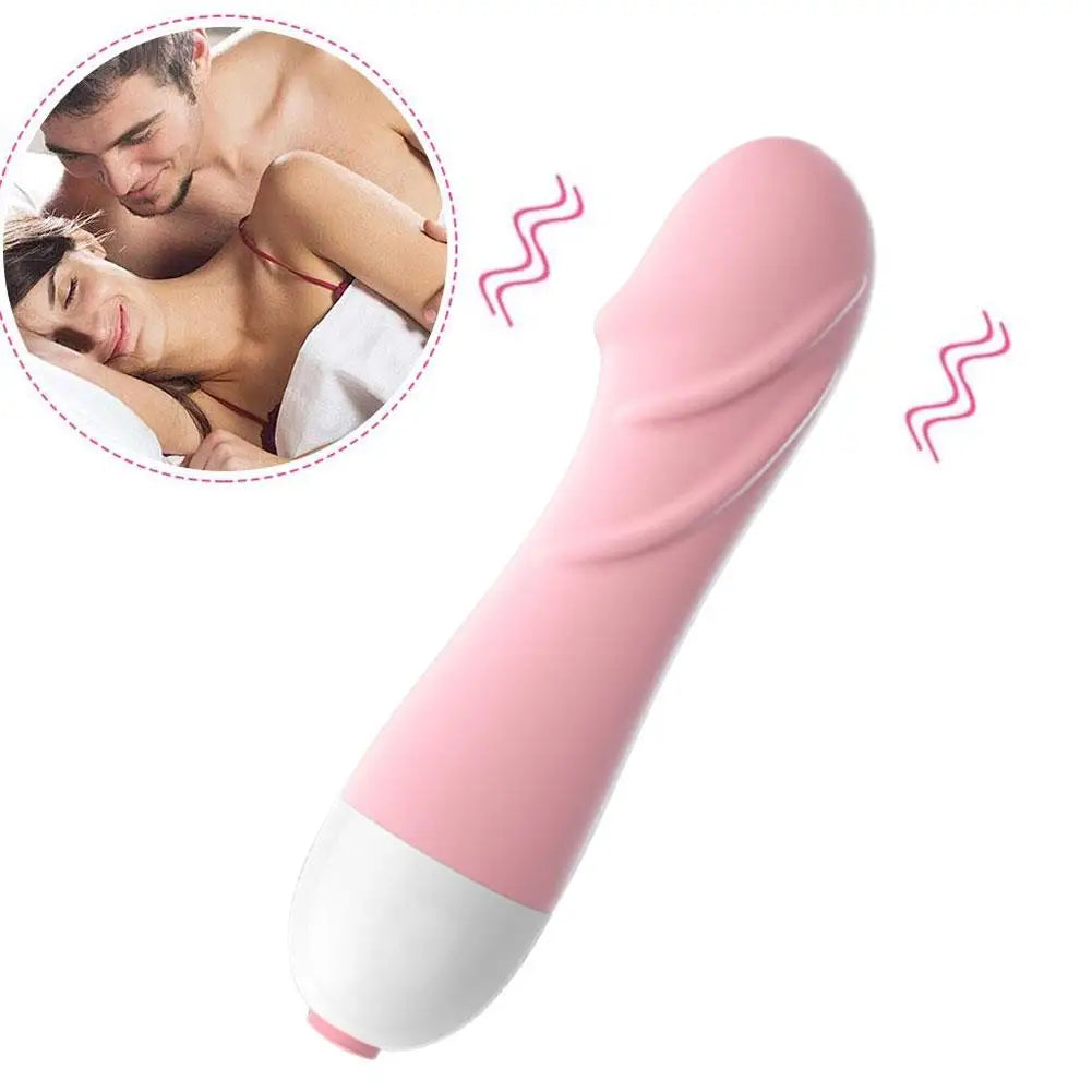 Mini Bullet Vibrator Pink Vibrator Wand for Women Adult Sex Toy USB Charging,Nipple G spot Clitoris Stimulator Personal Massager