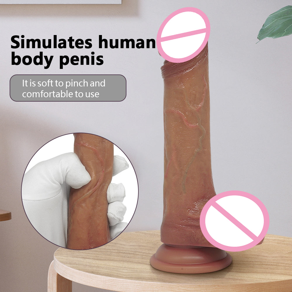 Soft Big Dildo Realistic Slicone Male Artificial Penis With Suction Cup Dick For Woman Masturbator Adult Sex Toys Stiff Dildos