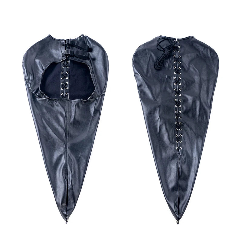 BDSM Strait Jacket / Armbinder,Leather Deluxe Arm Binder Restraint,Behind Back Bondage Gloves,Sex Toys For Couples