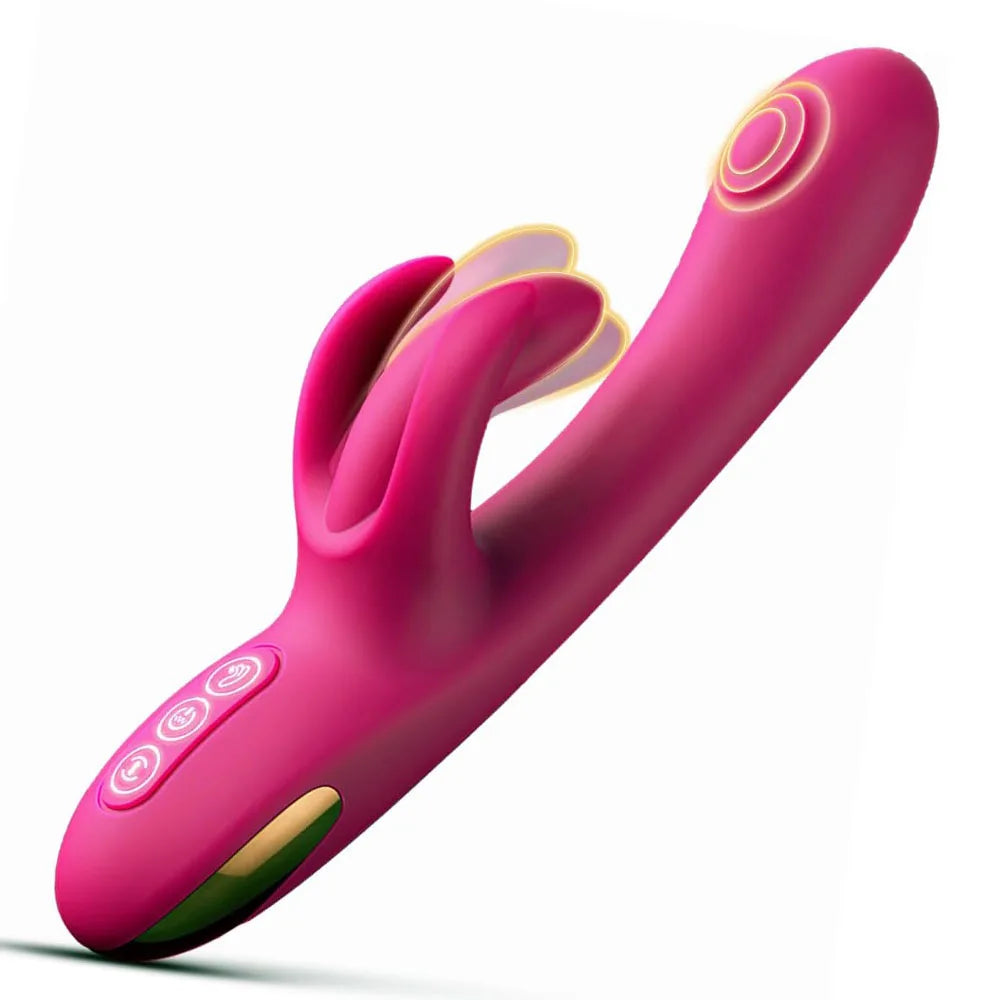Dildo Vibrator Adults Sex Toy for G spot Clitoral Stimulator Waterproof Vibration 10 Flapping Vibrating Female Sex Toy for Women