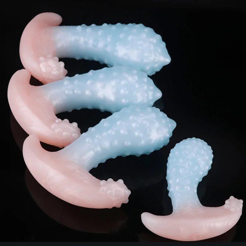 Silicone Jumbo Anal Plug Wearable Dildo Super Soft Anal Dilator Stimulation Vaginal Anal Plug Massager Sex Toys For Men And Wome