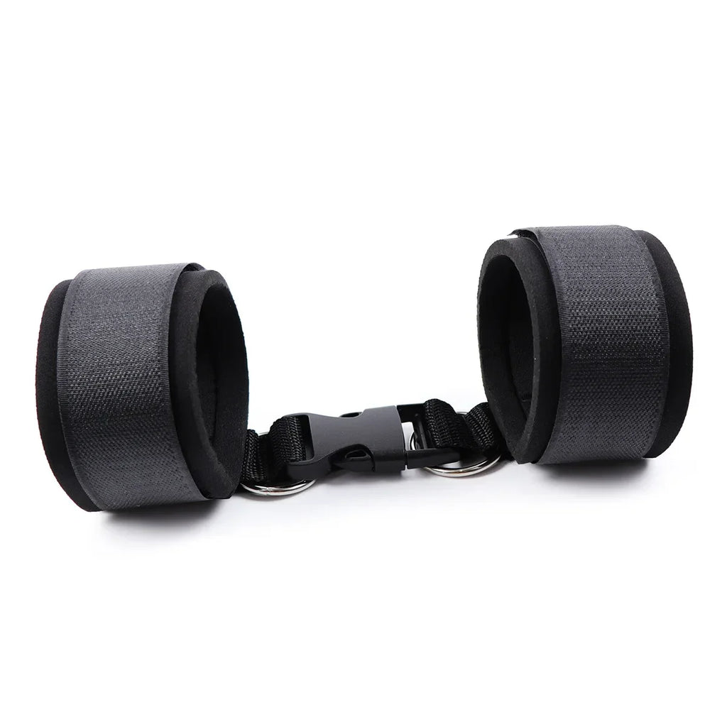 Handcuffs Bdsm Bondage Set BDSM Bondage Restraint Strap System Adults Wrists Ankle Cuffs Sex Toys For Women games