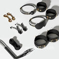 JIUUY Adult SM Sex Products Kits Bondage Gear Collar Butt Game BDSM Whip Sex Bundle Blindfold Erotic Couples for Sex Oral