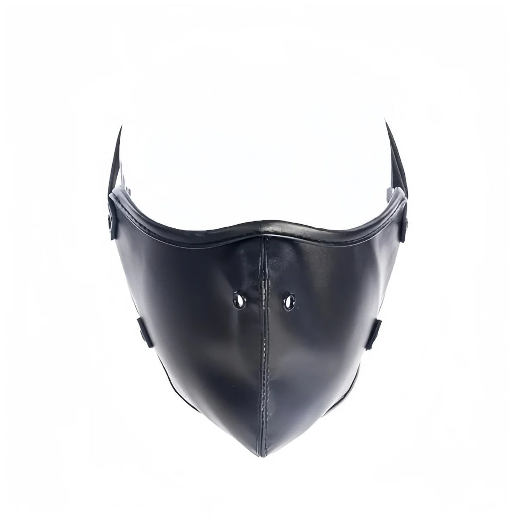 Head-mounted for Face Mask Mouth Gag Harness Adult Training Sex Toys for Women Men Gay Erotic Slave BDSM Bondage Punk Mask