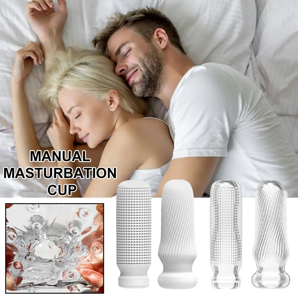 Masturbation Cup Sex Toys for Men Soft Male Exercise Penis Massage Sexy Pocket Pussy Blowjob Toy Vagina Adult Goods