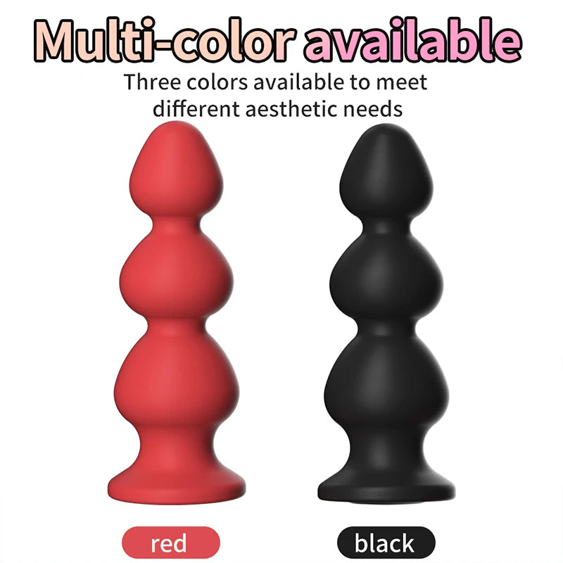 Silicone Anal Plug For Women Anal Vaginal Expander Bottom with colored diamonds Sex Toy Adults Games Couple Tool Erotic Products