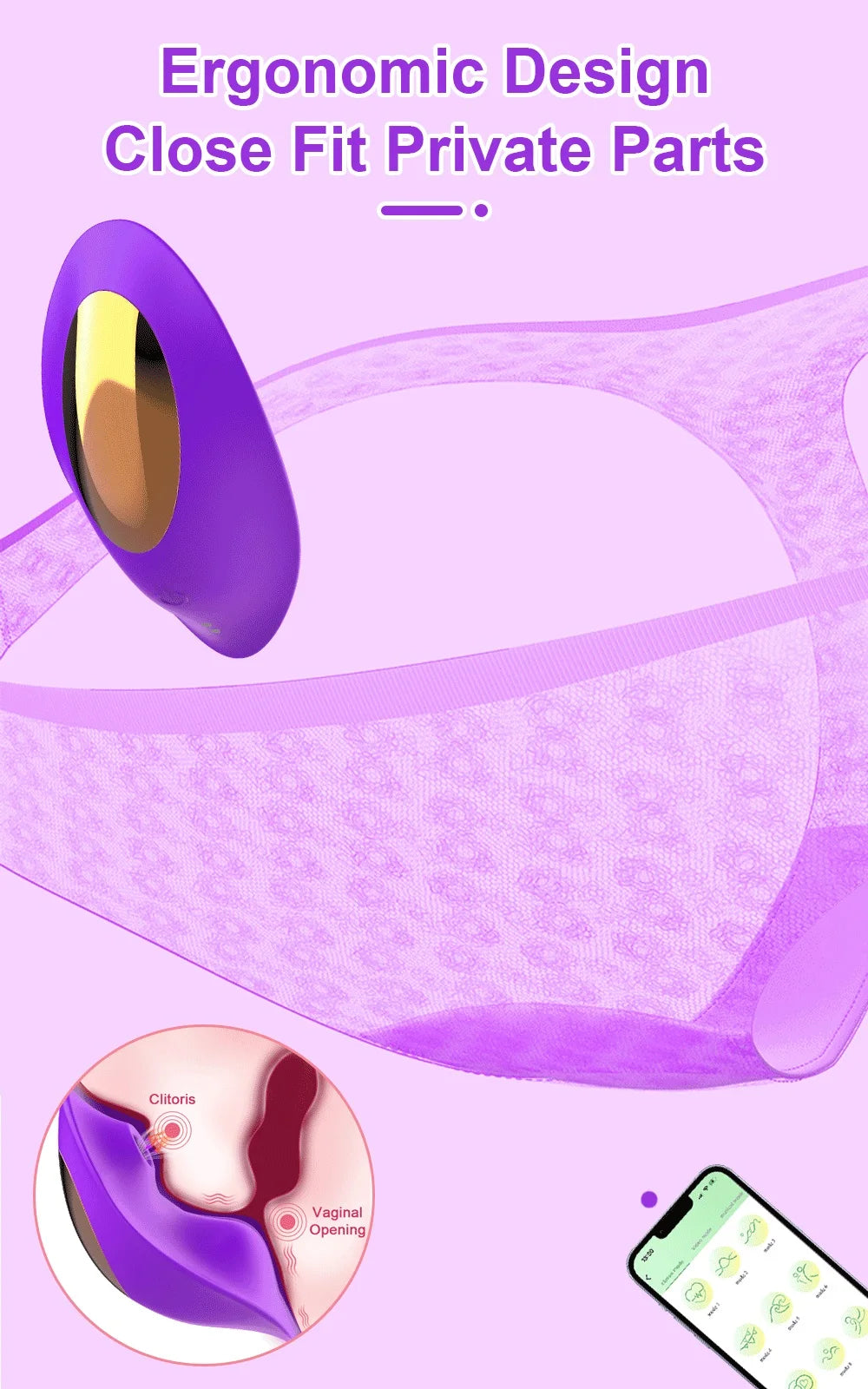 2 in 1 Sucker Vibrator Wearable Clit Sucking Vibrator Vagina Clitoris Stimulator Female Masturbator Sex Toy for Adults Couples