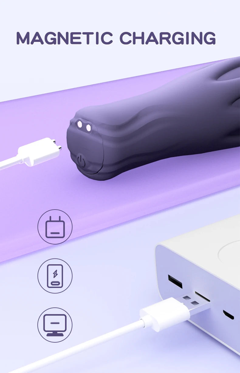 Adult Toys Sex Glans Trainer Penis Massage Male Masturbator Vibrating Glans Vibrator Sex Toys for Men Lasting Delay Endurance