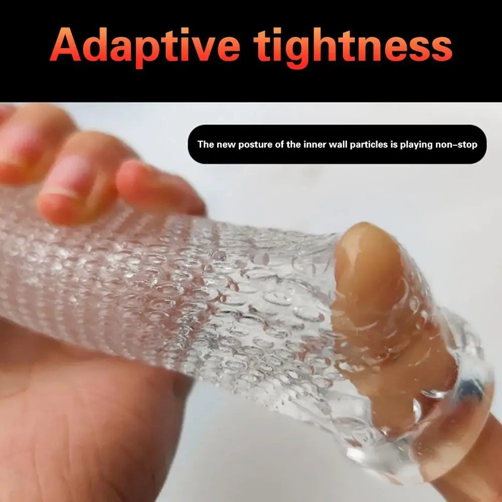 Masturbation Cup Sex Toys for Men Soft Male Exercise Penis Massage Sexy Pocket Pussy Blowjob Toy Vagina Adult Goods
