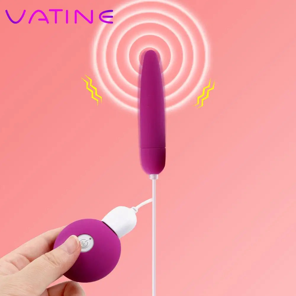Sex Toys for Women Men Urethra Stimulation Nipple Clitoris Stimulator Mini Penis Plug Vibrator Anal Vagina Sex Toy