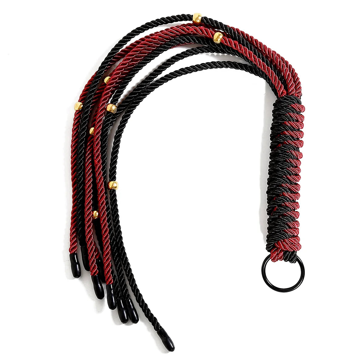 New 64cm Long BDSM Sex Whips Braided Tails Long Handle Wrapped Whips Female Sex Toys for Couples Erotic Adult Flirting Tools