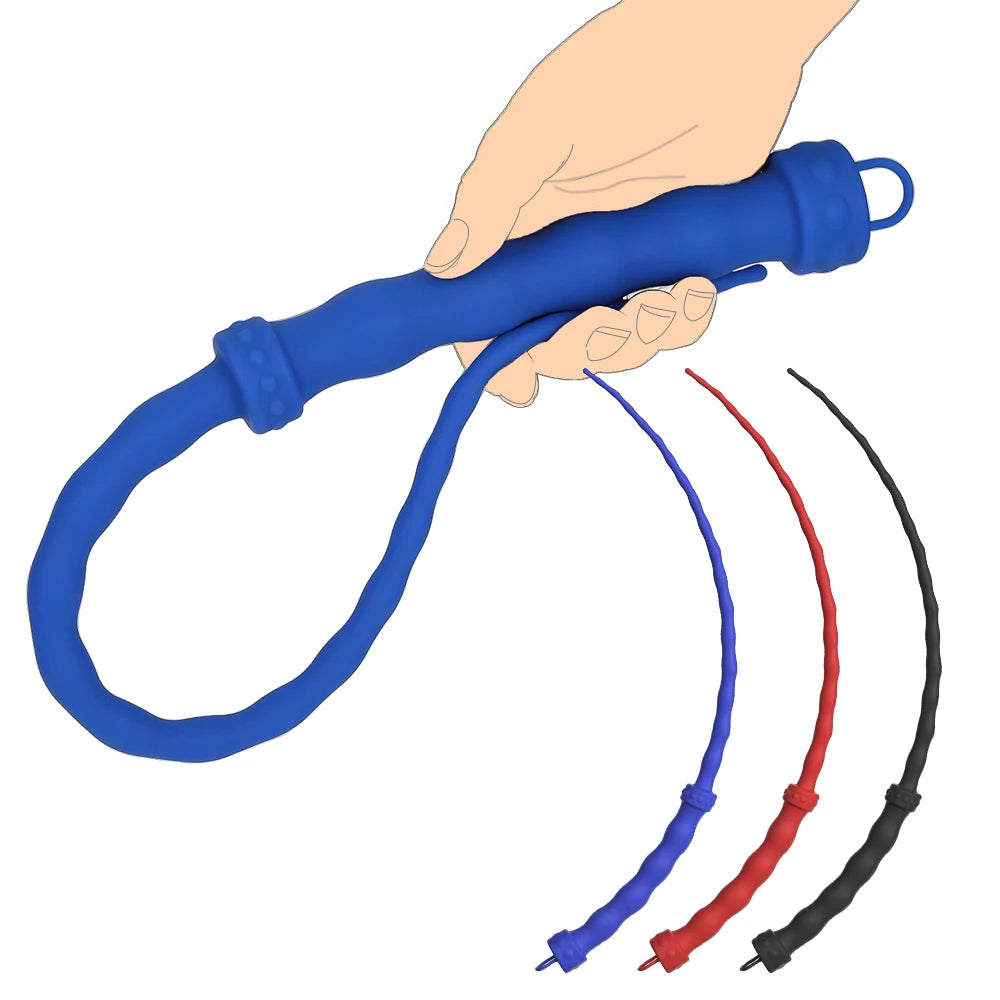 Silicone Sex Flirt Whip for Couples BDSM Passionate Stimulation Role Play Flirting Accessory Punishment Games Adults Sex Toy 18+