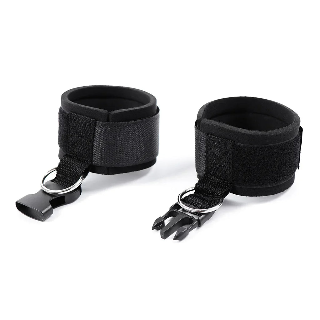 Handcuffs Bdsm Bondage Set BDSM Bondage Restraint Strap System Adults Wrists Ankle Cuffs Sex Toys For Women games