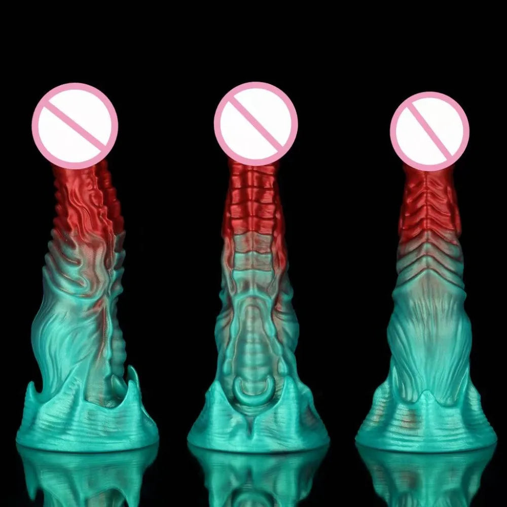 New special-shaped silicone dildo, suitable for women's utensils sm sex, sex toys, adult products, anal plug expansion