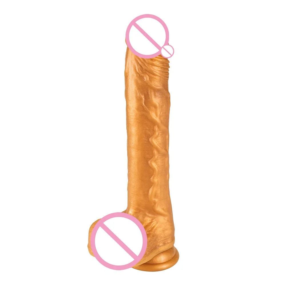 Realistic Silicone Dildo Penis Anal Masturbation Dick Cock Dildos Sexy Strap-on Gode Adult Supplies Female Sex Toy For Women18