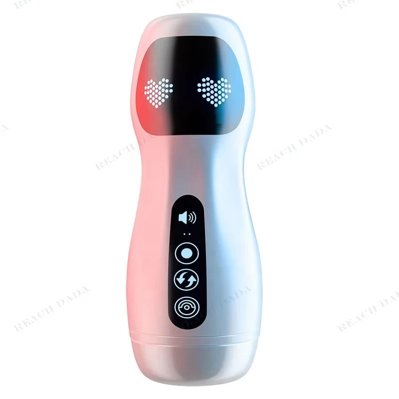 Sex Toys Male Masturbator Cup Sucking Heating Strong Vibration Multiple Ways To Play More Casual More Safer More Portable