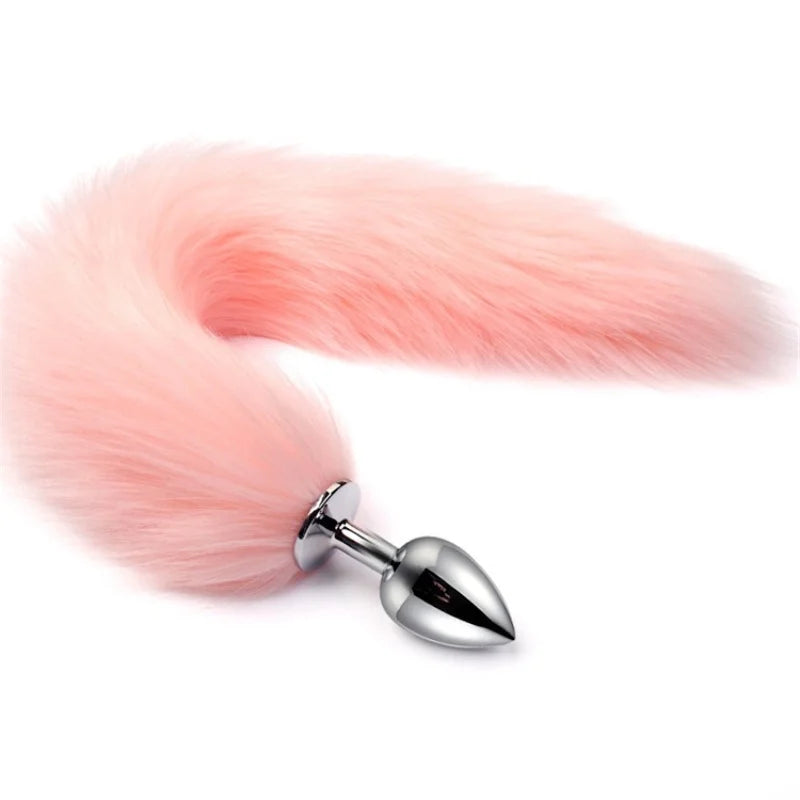 Adult Games Sex Toys XXS/XS/S/M/L Metal Anal Plug Ass Fox Tail Women Gay Erotic Bdsm Fetish Butt Extender Dilator Role Play