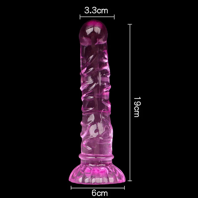 Sex toys textured dildo anal plug simulated dildo suction cup adult male and female backyard anal dilator sex toys