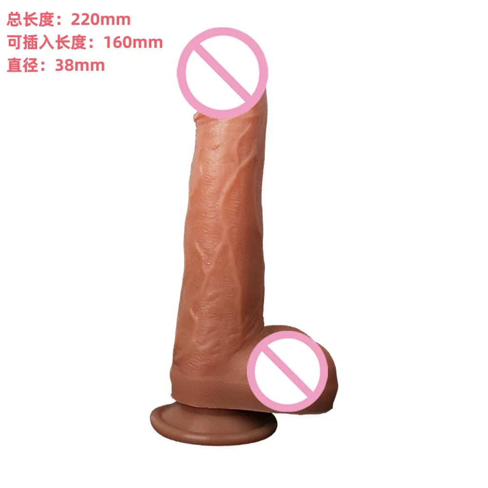 Super Realistic Dildo Waterproof Silicone Penis Adult Sex Toys Anal Vagina Masturbator Dildo with Suction Cup Cock Gode Massager