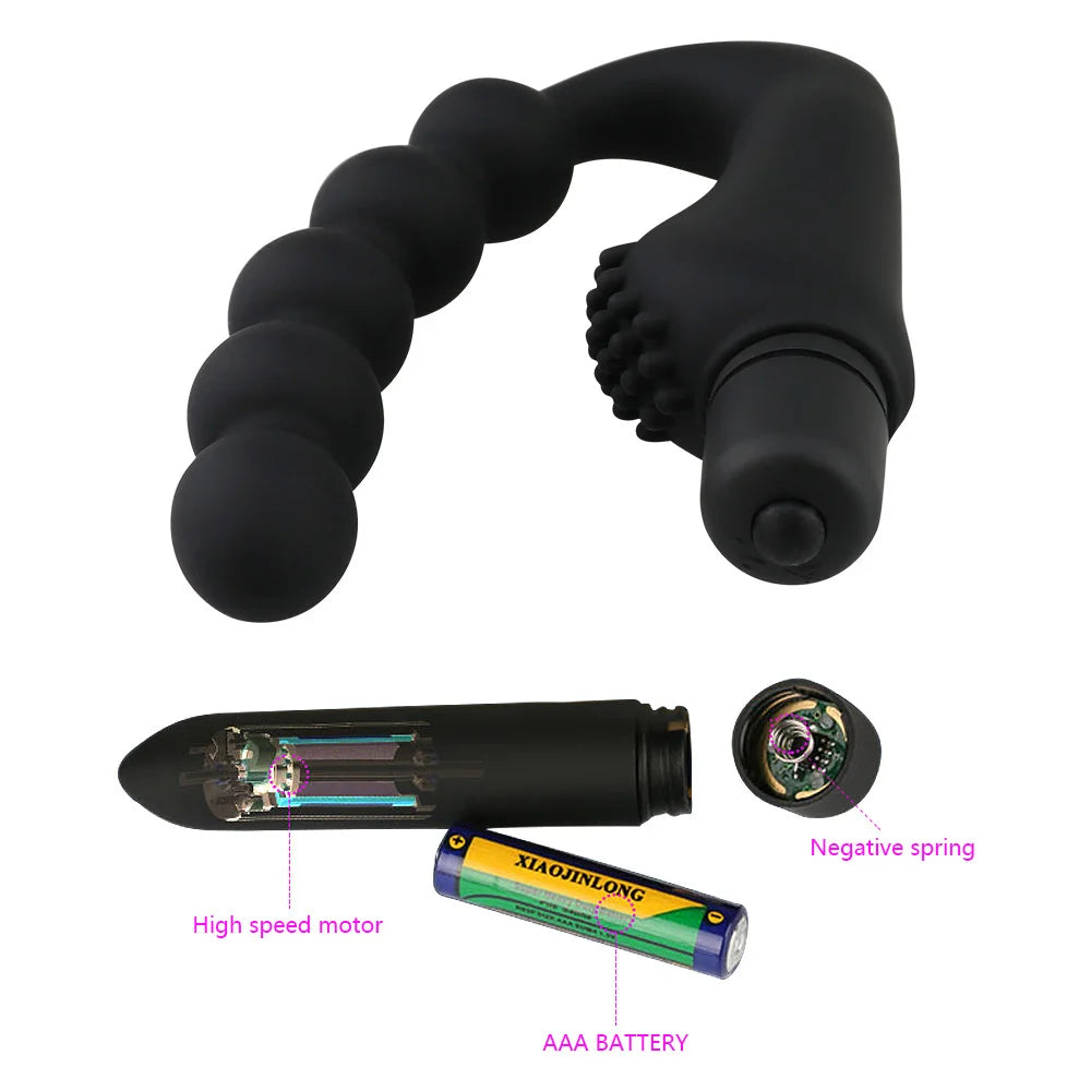 Silicone Anal Plug Dildos Bullet Vibrator Butt Plugs Sex Toys for Women Men Gay Prostate Massager Anal Masturbating Adult Game