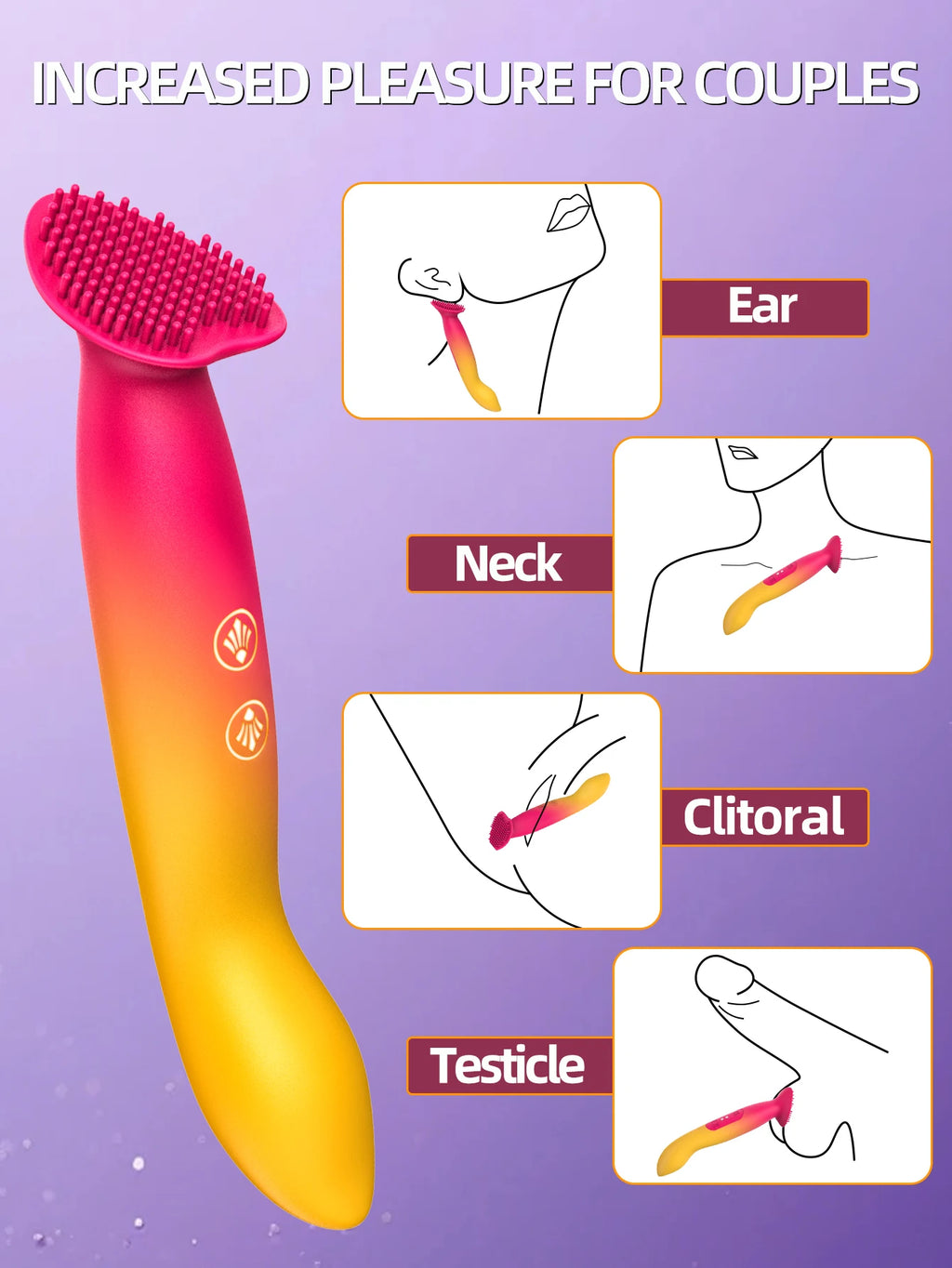 Mini Vibrator Adult Vibrator With 10 Vibration Modes Clitoral Nipple Stimulator Adult Women Toy Flirting Massage Pen
