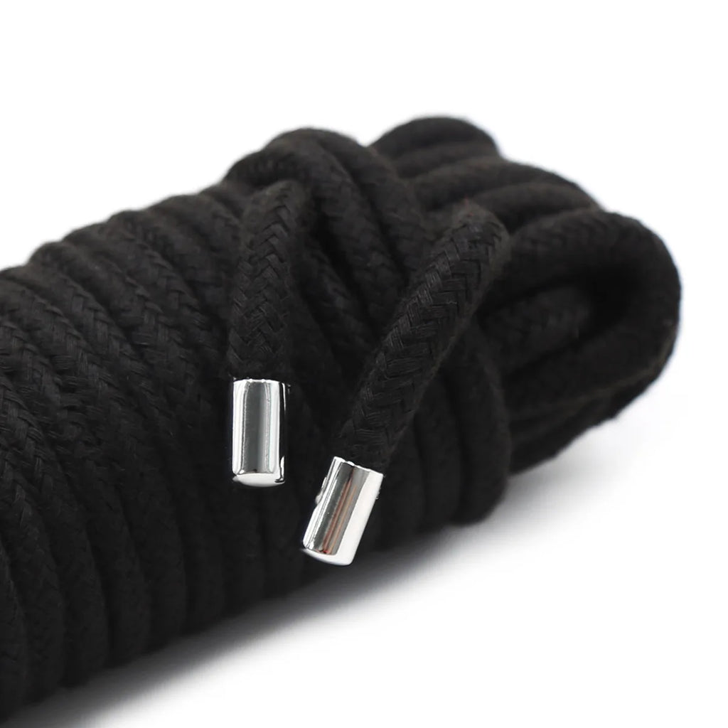 5m/10m Long BDSM Sex Toys Cotton Rope Bondage Handcuff Foot Ankle Chain Cord Guiding Adult Flirting for Men Woman Cosplay Game