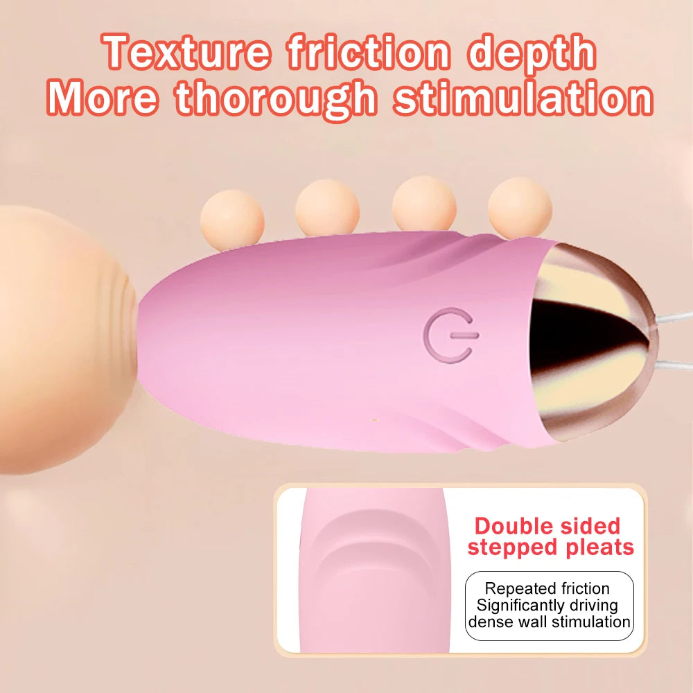 Bullet Vibrator Sex Toys for Woman Wireless Remote Control Vibrating Eggs Dildo Clitoris Stimulator G- Spot Vibrators for Women