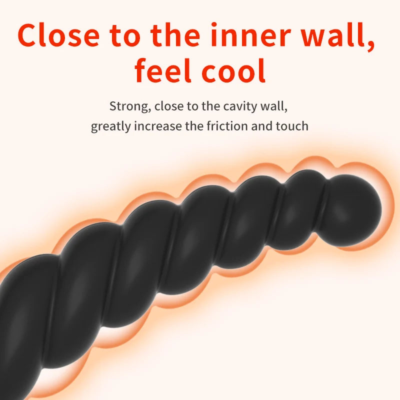 Silicone Bead Anal Plug Dildo With Strong Sucker Prostate Massager Vaginal G-point Stimulator Adult Game Sex Toys For Man Woman