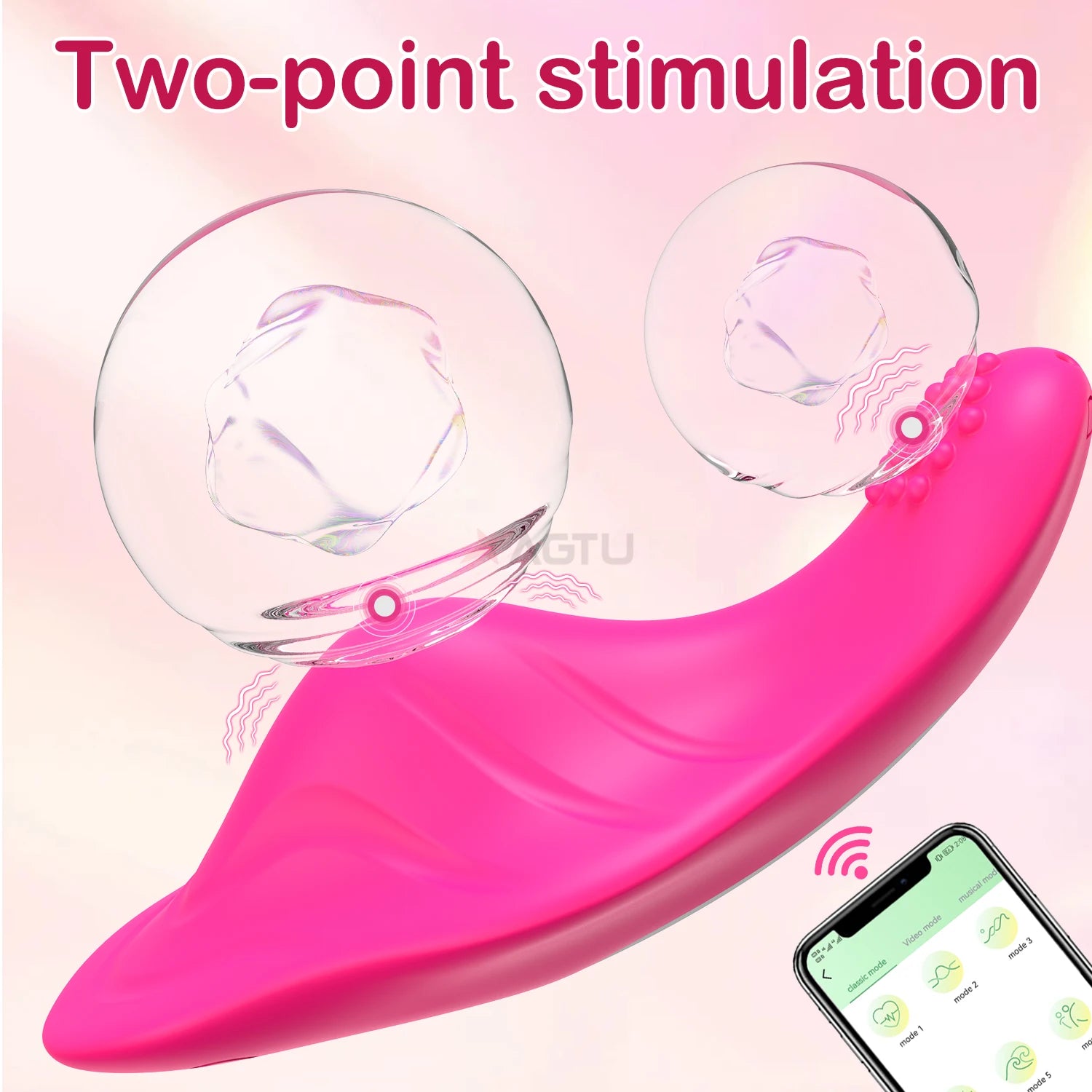 Mini Vibrator For Women Clitoris Stimulator APP Bluetooth Remote Control Wearable On Sexy Panties Female Adults Sex Toys