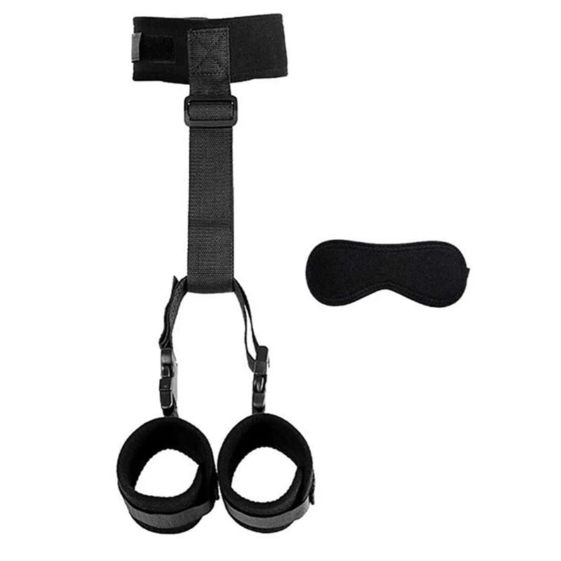 BDSM Bondage Erotic Products Plush Backhand Collar Restraint Strap Female Flirting Sexual Slave Adult Games Sex Toys for Couples