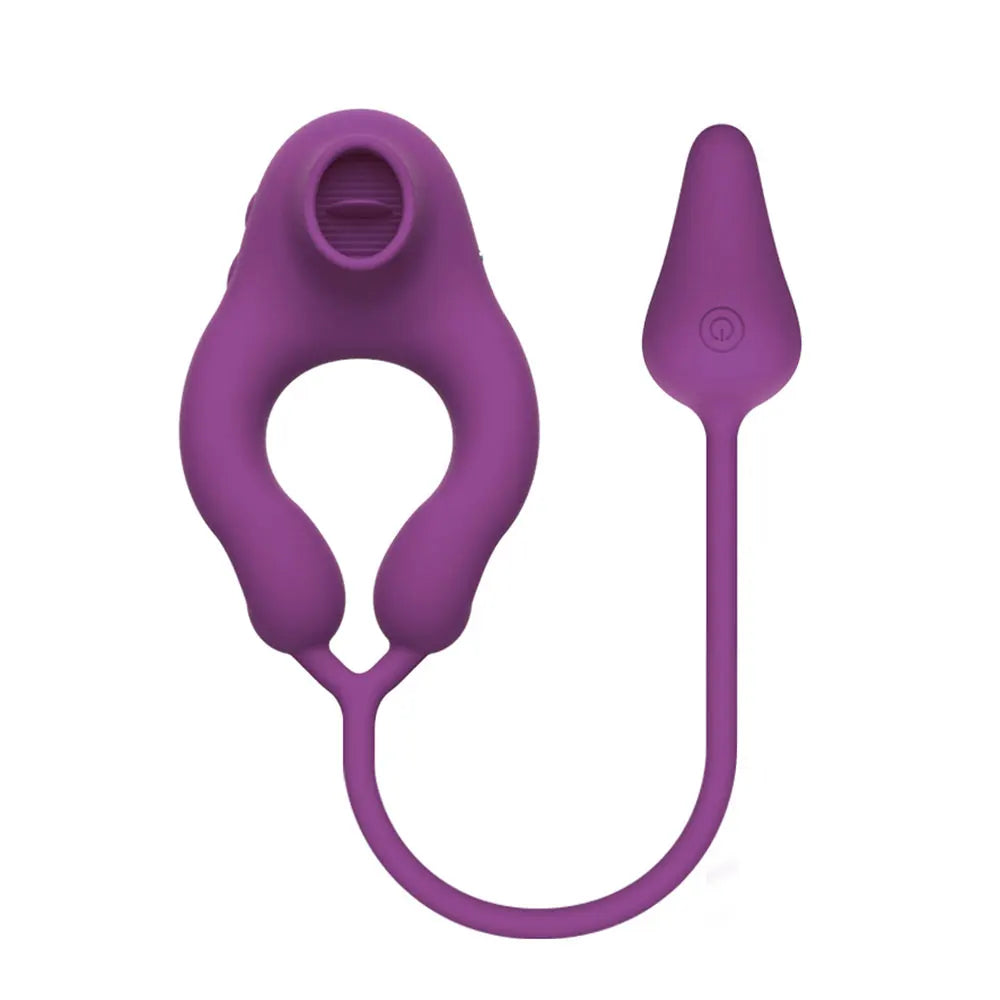 10 Frequency Sucking Vibrator Sex Shop Penis Ring Clit Sucker Cock Ring Adult Products Scrotum Massager Sex Toys for Couple