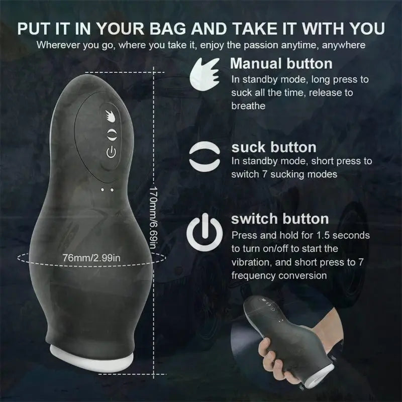 Soft Men's Silicone Usb Toy Vagaina Suction Wagina Japanese Doll Masturbatas Women Vibrator Lovens Masturbstor Most