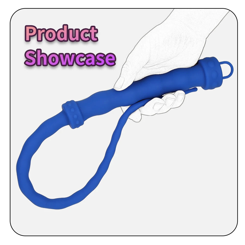 Silicone Sex Flirt Whip for Couples BDSM Passionate Stimulation Role Play Flirting Accessory Punishment Games Adults Sex Toy 18+